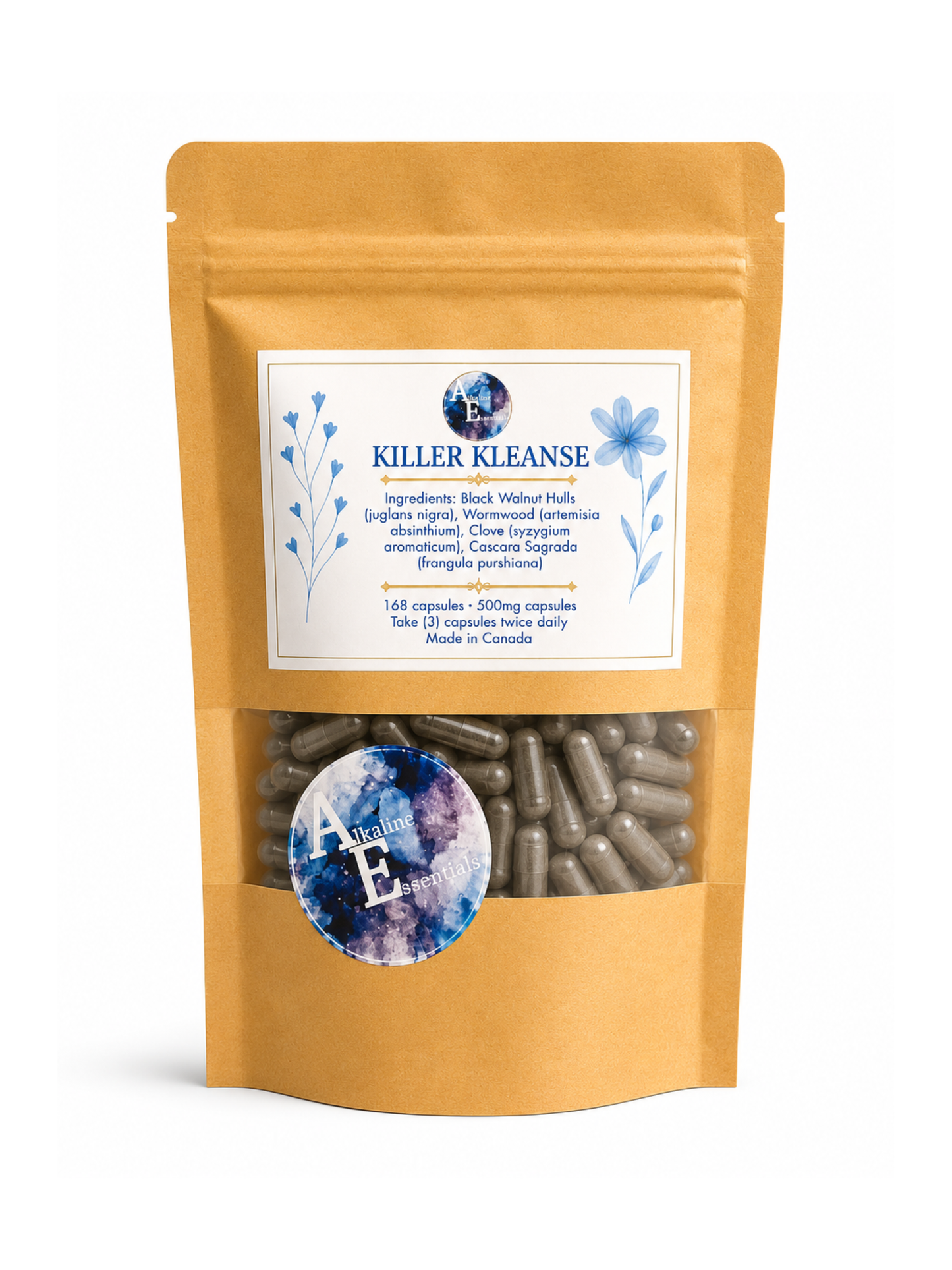 Killer Kleanse- 168 Capsules (28 days)
